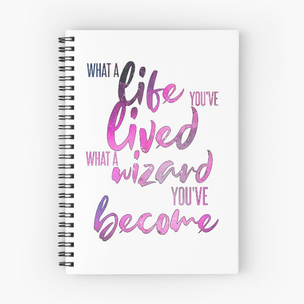 Item preview, Wizards-Inspired "What A Life You've Lived" designed and sold by mulberrydragon.