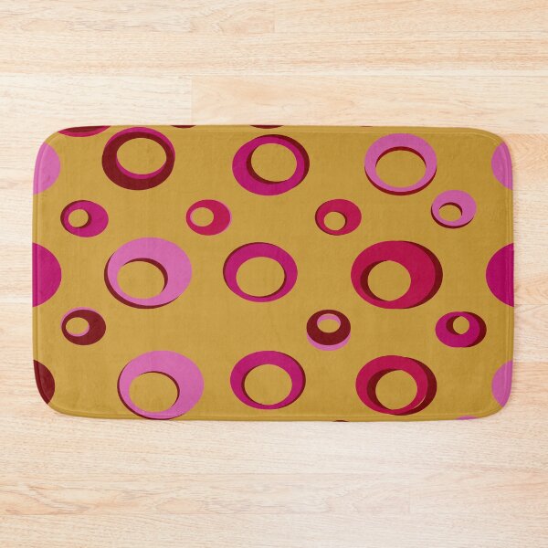 Item preview, Pink Abstract Retro  Circular Pattern designed and sold by LisWilliams.