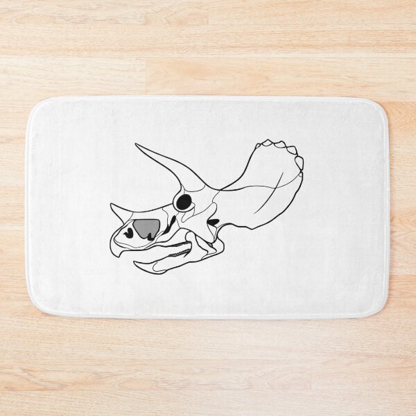 Item preview, Triceratops Skull (Blank) designed and sold by peltigaan.