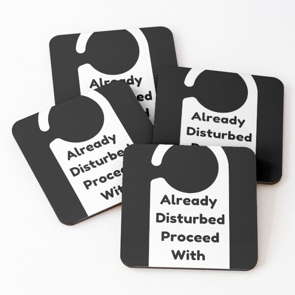 Item preview,  Hotel Do Not Disturb Door Knob Hanger Sign  designed and sold by Six Deers.
