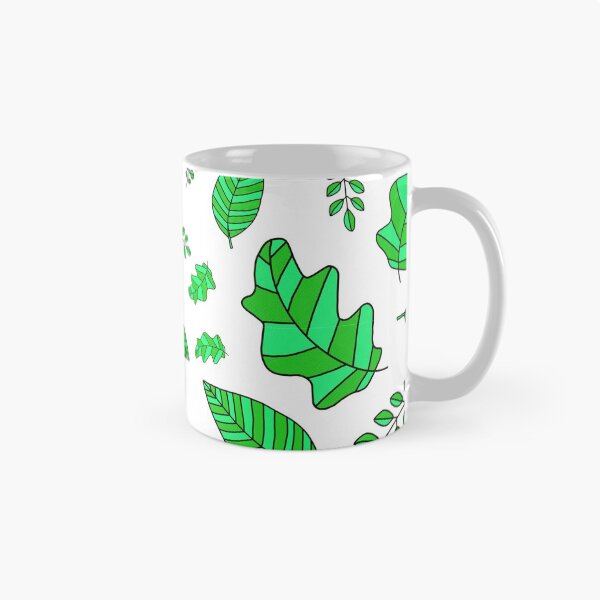 Item preview, Green leaves designed and sold by Kyla Slobodin.