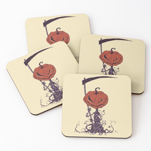 Item preview, Retro Creepy Pumpkin Monster Illustration designed and sold by SLAG-Creative.