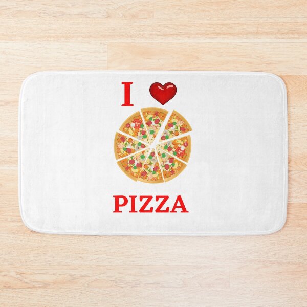 Item preview, I love pizza Art work  designed and sold by Built Daily.