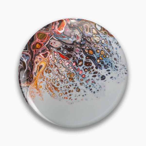 Item preview, Acrylic pour paint art pattern prints designed and sold by Pictographia.