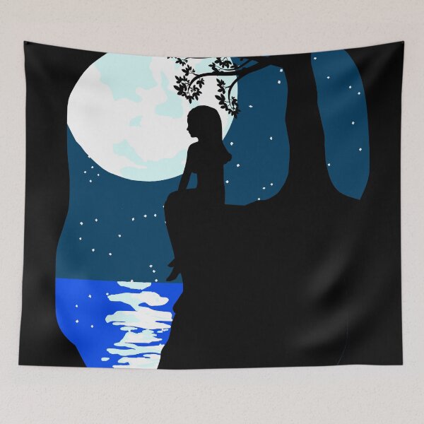 Item preview, Moonlit Reflection designed and sold by Ye-Olde-Market.