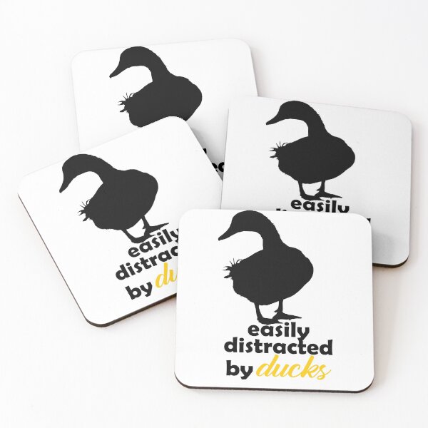 Item preview, easily distracted by ducks designed and sold by UrahGo.