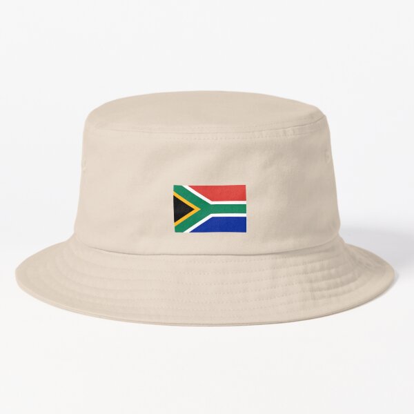 Springbok playing rugby with SA flag country Bucket Hat for Sale by  SolidEarthArt