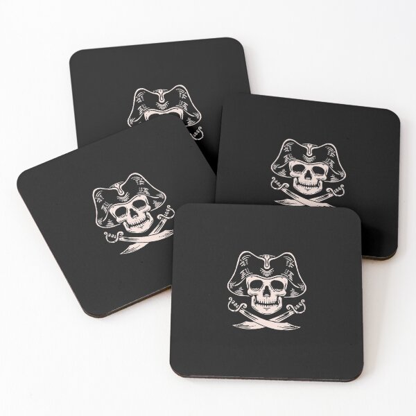 Item preview, simple art Pirate skull designed and sold by zaher97.