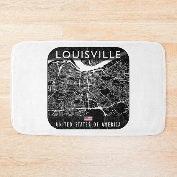Item preview, LOUISVILLE MAP USA designed and sold by hatimelhag.