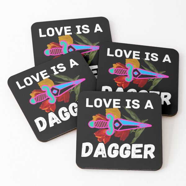 Item preview, love is a dagger designed and sold by ronaldsonou.