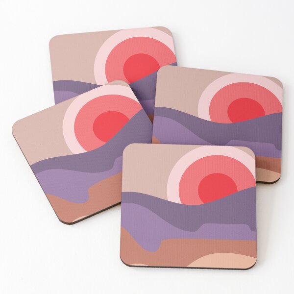 Item preview, Boho minimal desert sunset designed and sold by Katie Ryder.