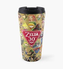 Zelda Series 30th Anniversary Travel Mug