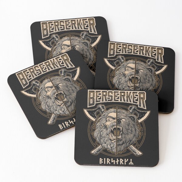 Item preview, Viking Berserker Norse Pagan Bear Warrior designed and sold by BluePagan.