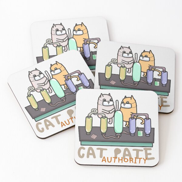 Item preview, Cat Pate Lab Authority - Funny Cats designed and sold by ViewerEqualsPhoton.
