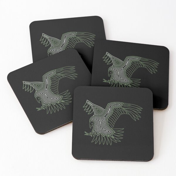 Item preview, Vulture Line Art (Green) designed and sold by Diego Suazo.