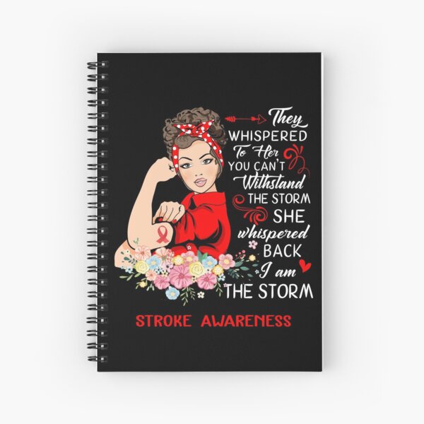 Item preview, I Am The Storm Stroke Awareness designed and sold by Brad-FI.