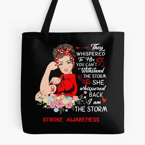 Item preview, I Am The Storm Stroke Awareness designed and sold by Brad-FI.