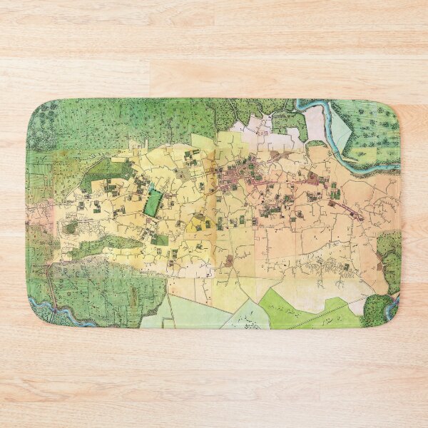 Item preview, Map of Rasht in Iran (1871) designed and sold by ganje.