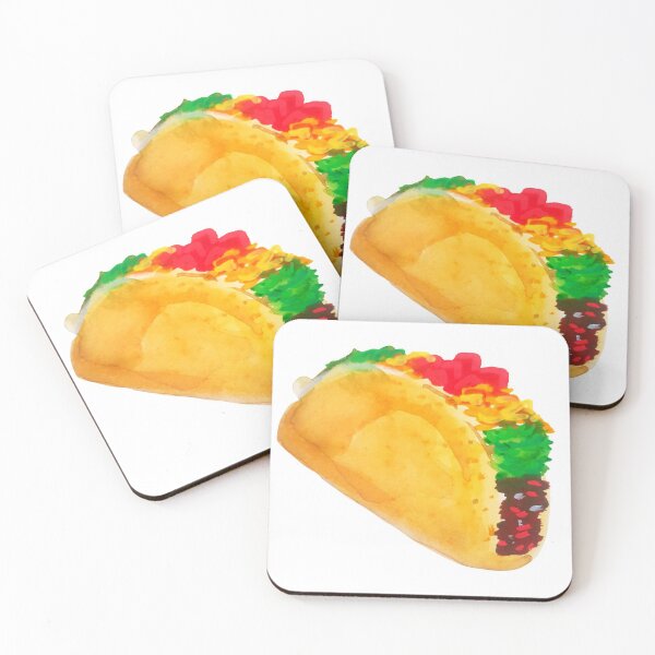 Item preview, Watercolor Taco designed and sold by SaltandPaper.
