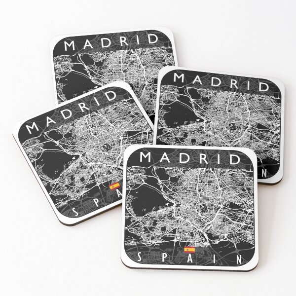 Item preview, MADRID MAP SPAIN designed and sold by hatimelhag.
