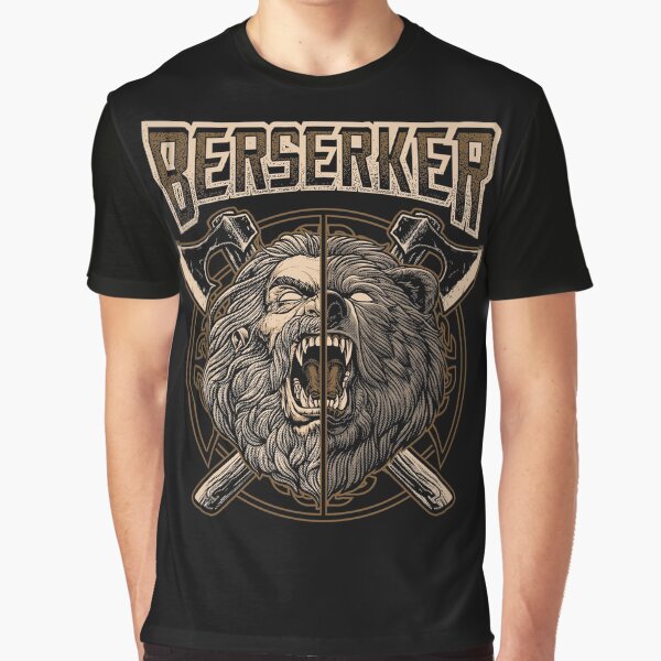 Item preview, Norse Berserker Viking Pagan Bear Warrior designed and sold by BluePagan.