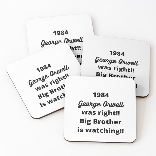 Item preview, George Orwell book 1984 designed and sold by RiggsBubble.