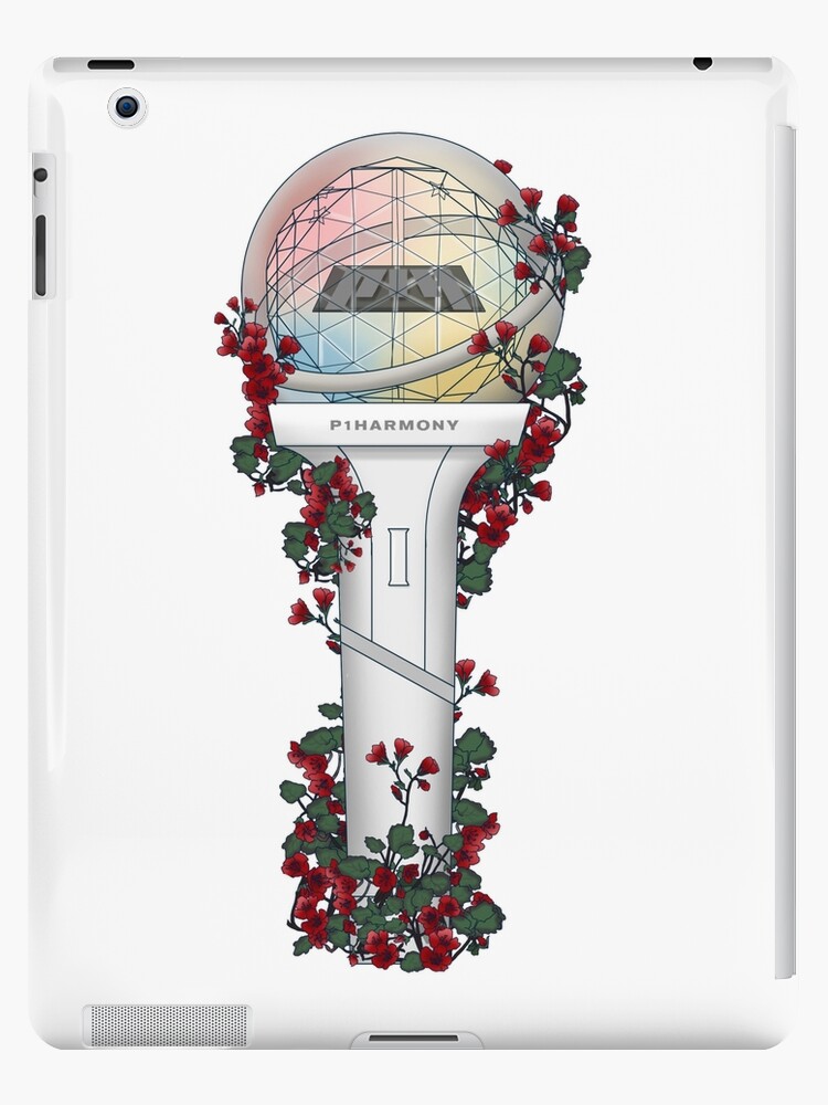 P1harmony. Floral Lightstick kpop | iPad Case & Skin