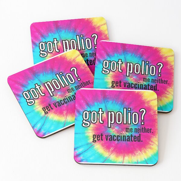 Item preview, Got Polio? Get Vaccinated Tie Dye designed and sold by ComfyAndBlunt.