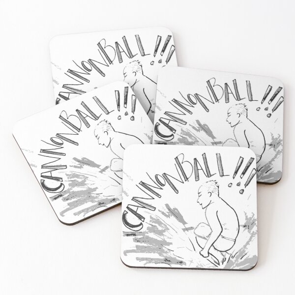 Item preview, Cannonball! (b/w) designed and sold by Ginger Young.