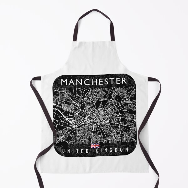 Item preview, MANCHESTER MAP UNITED KINGDOM designed and sold by hatimelhag.