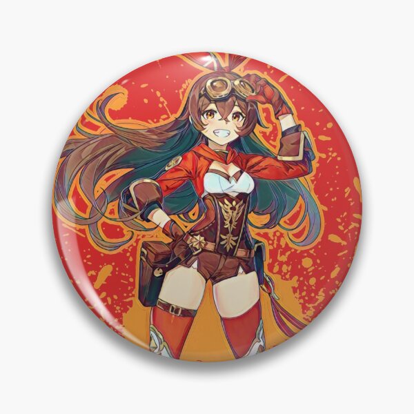Item preview, Genshin Impact - Amber Gliding Champion designed and sold by wildanimal2020.