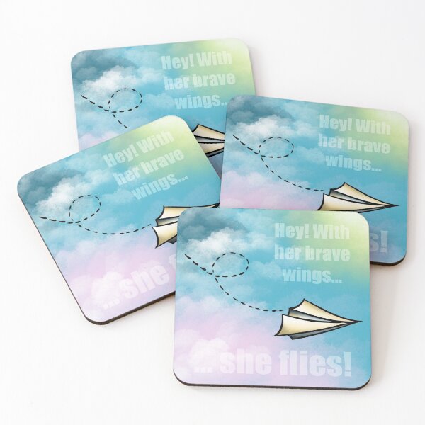 Item preview, Con sus alas valientes ... ¡Vuela! designed and sold by GlaDyxies.