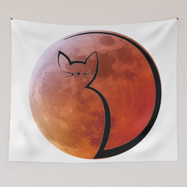 Item preview, The moon cat designed and sold by nidiana15.
