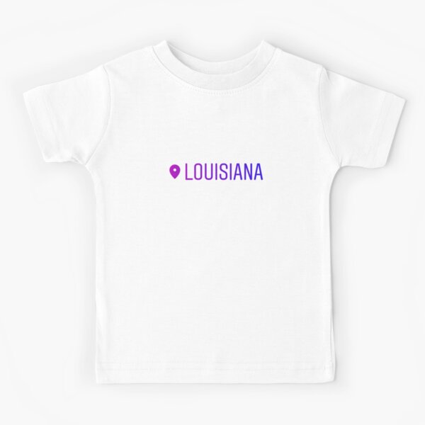 Louisiana State Flag Graphic USA Styling | Kids T-Shirt