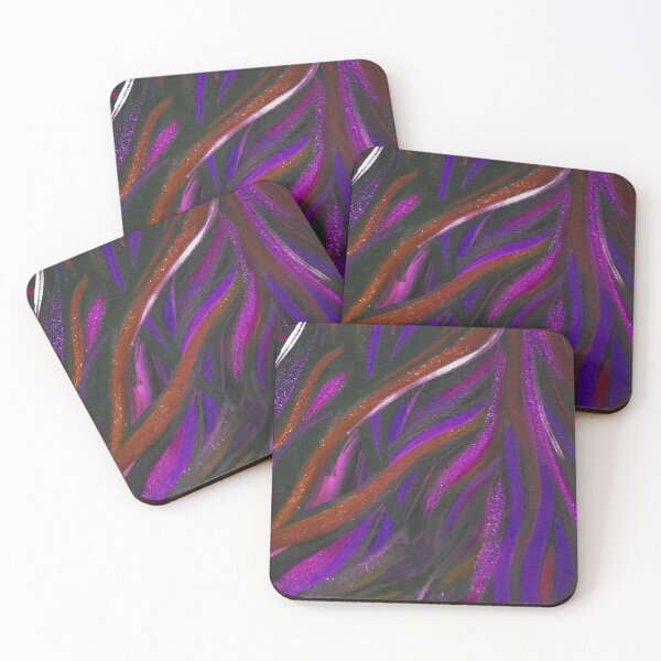 Item preview, Reddish Brown and Purple Paint designed and sold by KR Art Studio.