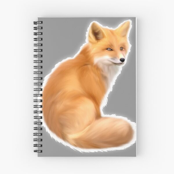 Item preview, Painted Red Fox Looks Forward designed and sold by Phantasmal-2-do.