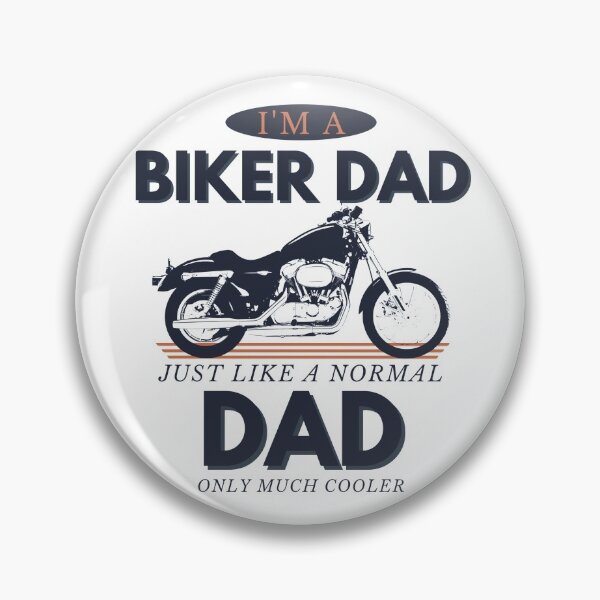 Item preview, I'm a Biker Dad Just Like a Normal Dad Only Much Cooler designed and sold by TINASTORESHOPE.