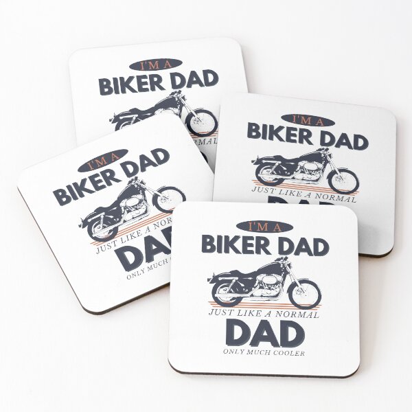 Item preview, I'm a Biker Dad Just Like a Normal Dad Only Much Cooler designed and sold by TINASTORESHOPE.