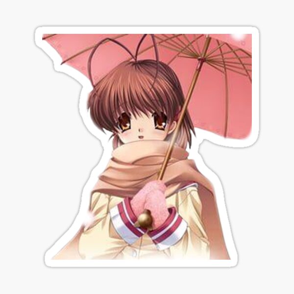 Nagisa Furukawa - Clannad Sticker for Sale by bian-ks