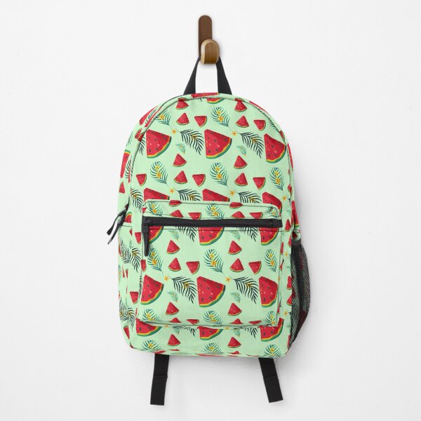 Aperçu de l'œuvre Motif de fleurs tropicales pastèque créée et vendue par PlanetPattern.