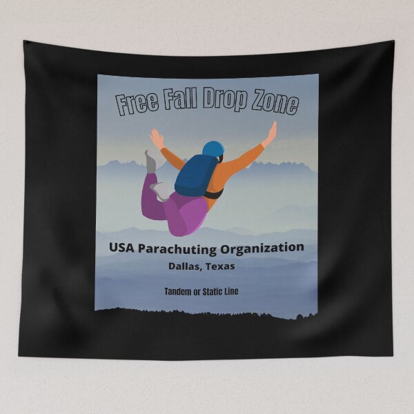 Item preview, Free Fall Drop Zone designed and sold by Peter Stawicki.