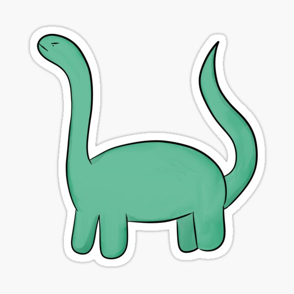 Item preview, Brontosaurus Angry designed and sold by thepinecones.