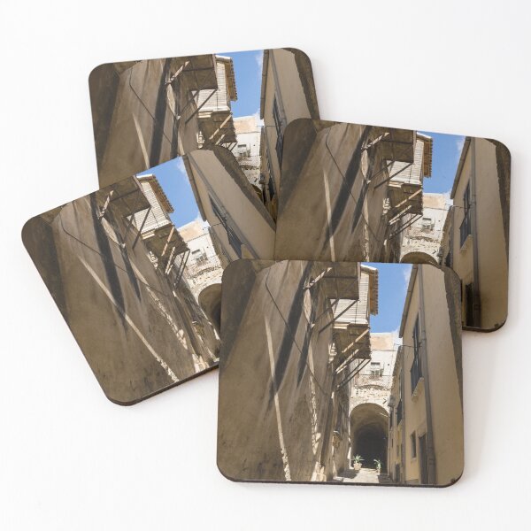 Item preview, Limestone and Sharp Shadows - Old Town Noto, Sicily, Italy designed and sold by Georgia Mizuleva.