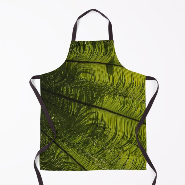 Item preview, Tropical Green Rhythms - Feathery Fern Fronds - Right Vertical View designed and sold by Georgia Mizuleva.
