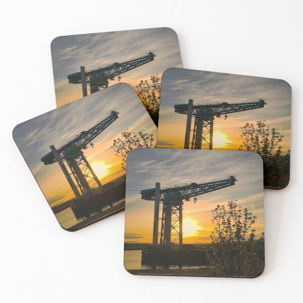 Item preview, Titan Crane Clydebank Sunset designed and sold by GillianSweeney.