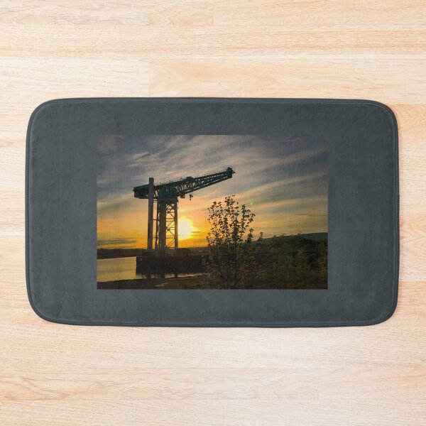Item preview, Titan Crane Clydebank Sunset designed and sold by GillianSweeney.