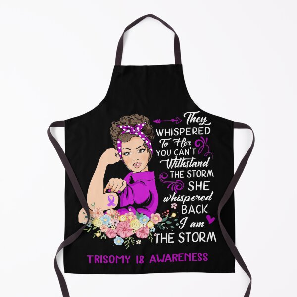 Item preview, I Am The Storm Trisomy 18 Awareness designed and sold by Brad-FI.