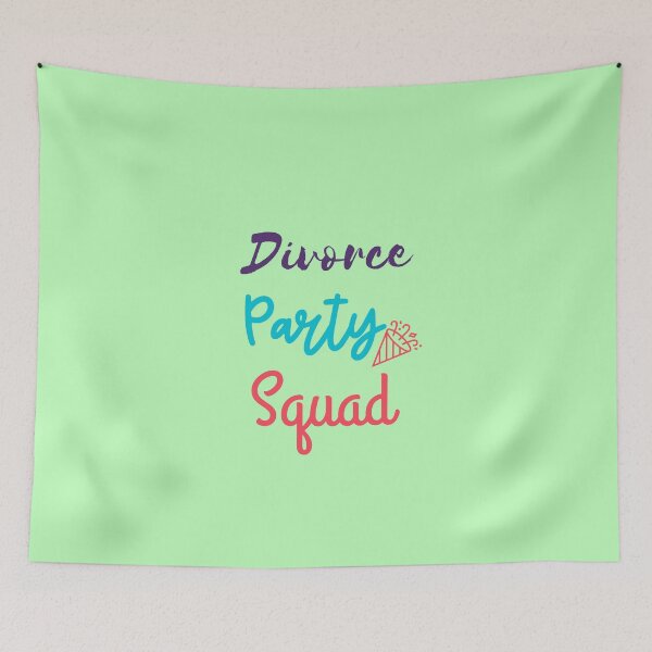 Item preview, Divorce Party Squad designed and sold by ThinkAndReflect.