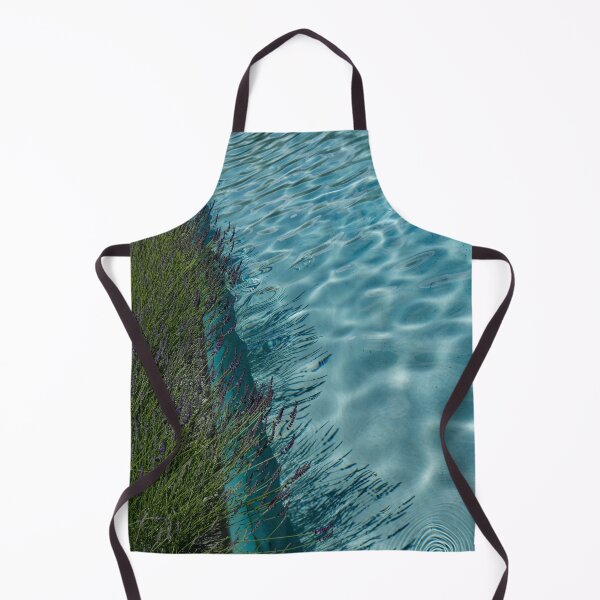 Item preview, Aquamarine and Lavender - the Fragrant Edge of the Pool designed and sold by Georgia Mizuleva.