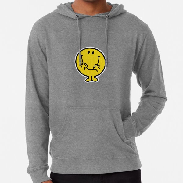 Happy Smiley Face Lightweight Hoodie